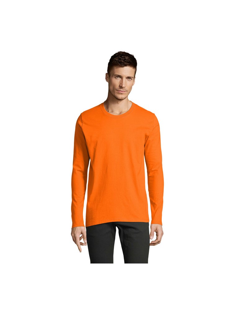Tee-shirt Homme 100% Coton Personnalisé pas cher - IMPERIAL MEN LSL