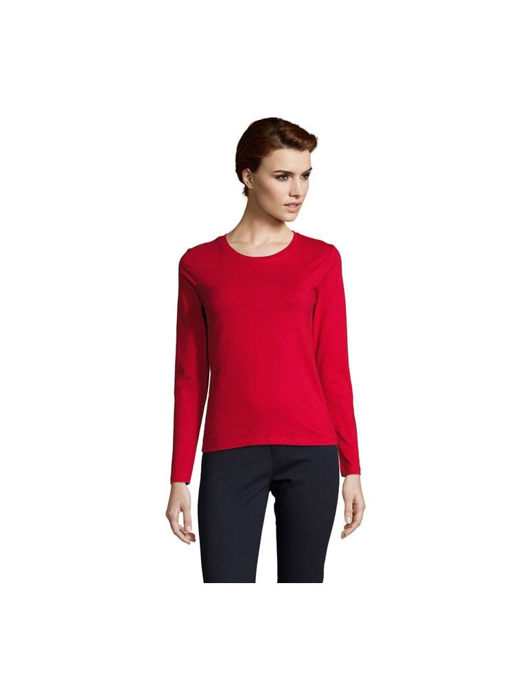 T-shirt Femme Élégant et Confortable Personnalisé pas cher - IMPERIAL LSL