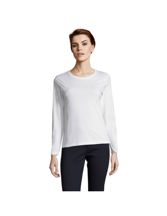T-shirt Femme Élégant et Confortable Personnalisé pas cher - IMPERIAL LSL