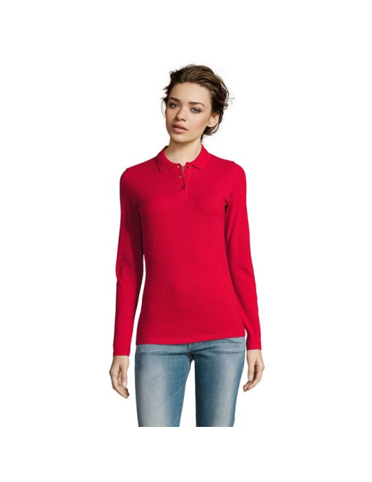 Polo Femme Personnalisable | SOL'S Perfect LSL