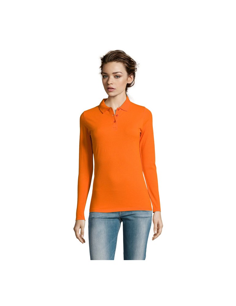 Polo Femme Personnalisable | SOL'S Perfect LSL