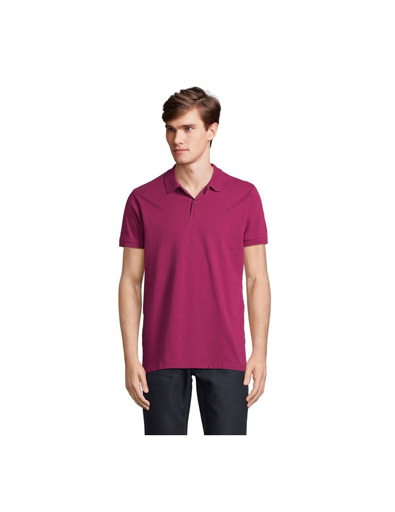 Polo PLANET MEN - 100% Coton Bio Personnalisé pas cher