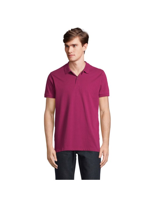 Polo PLANET MEN - 100% Coton Bio Personnalisé pas cher