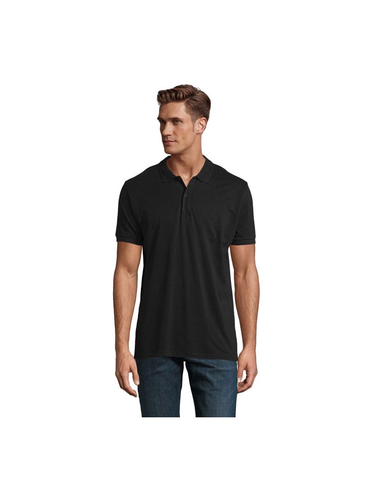 Polo PLANET MEN - 100% Coton Bio Personnalisé pas cher