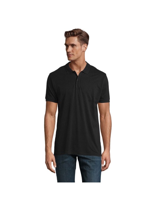 Polo PLANET MEN - 100% Coton Bio Personnalisé pas cher