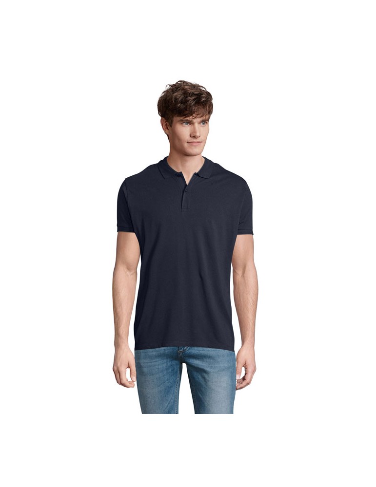 Polo PLANET MEN - 100% Coton Bio Personnalisé pas cher