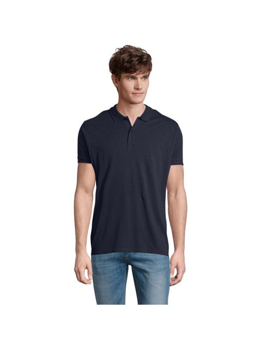 Polo PLANET MEN - 100% Coton Bio Personnalisé pas cher