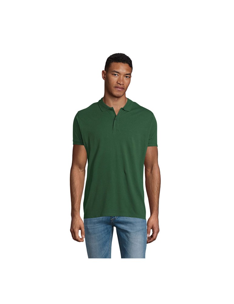 Polo PLANET MEN - 100% Coton Bio Personnalisé pas cher