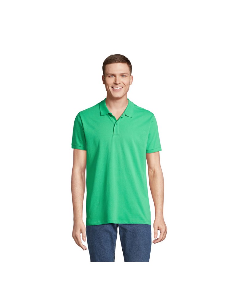 Polo PLANET MEN - 100% Coton Bio Personnalisé pas cher