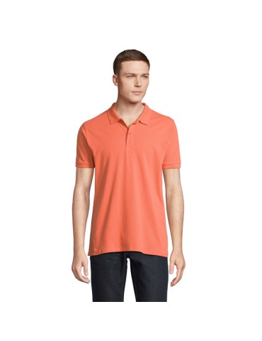 Polo PLANET MEN - 100% Coton Bio Personnalisé pas cher
