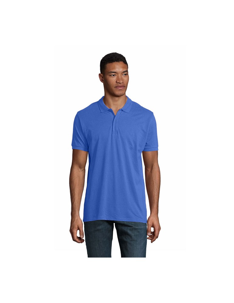 Polo PLANET MEN - 100% Coton Bio Personnalisé pas cher