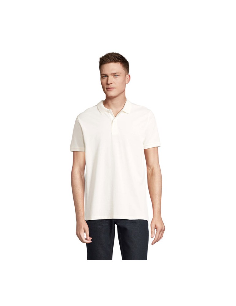 Polo PLANET MEN - 100% Coton Bio Personnalisé pas cher
