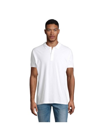 Polo PLANET MEN - 100% Coton Bio Personnalisé pas cher