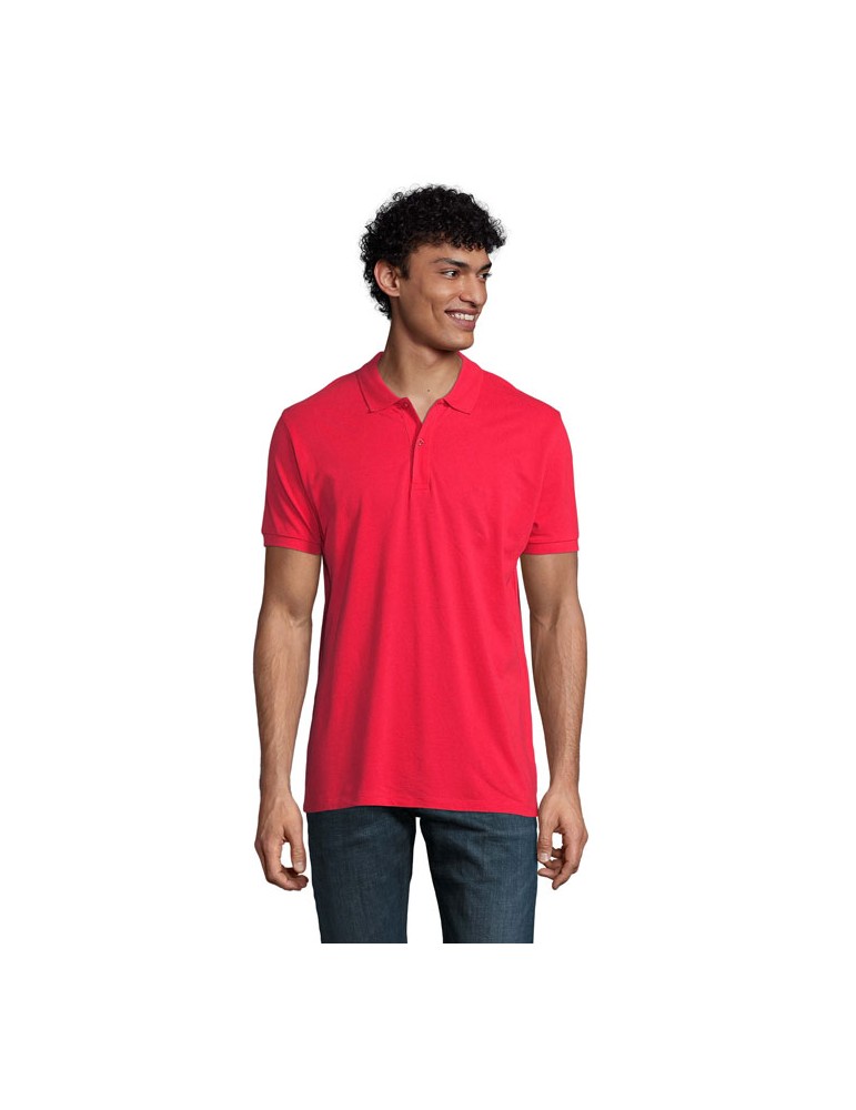 Polo PLANET MEN - 100% Coton Bio Personnalisé pas cher