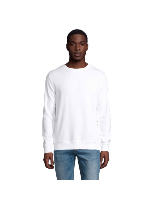 Sweat Unisexe - Coton Bio et Polyester Recyclé Personnalisé COMET pas cher