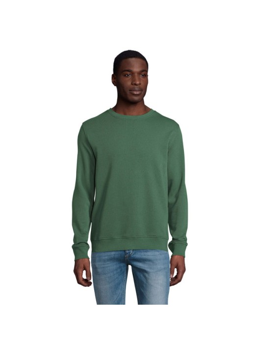 Sweat Unisexe - Coton Bio et Polyester Recyclé Personnalisé COMET pas cher
