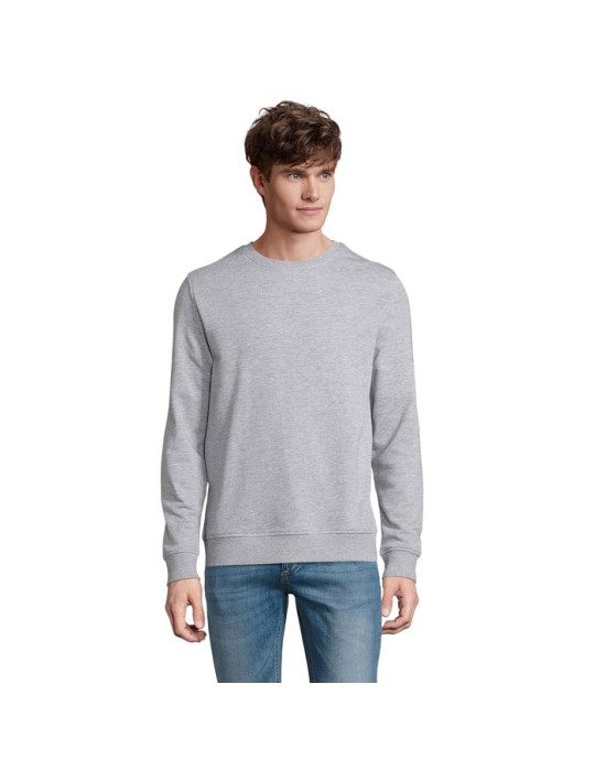 Sweat Unisexe - Coton Bio et Polyester Recyclé Personnalisé COMET pas cher