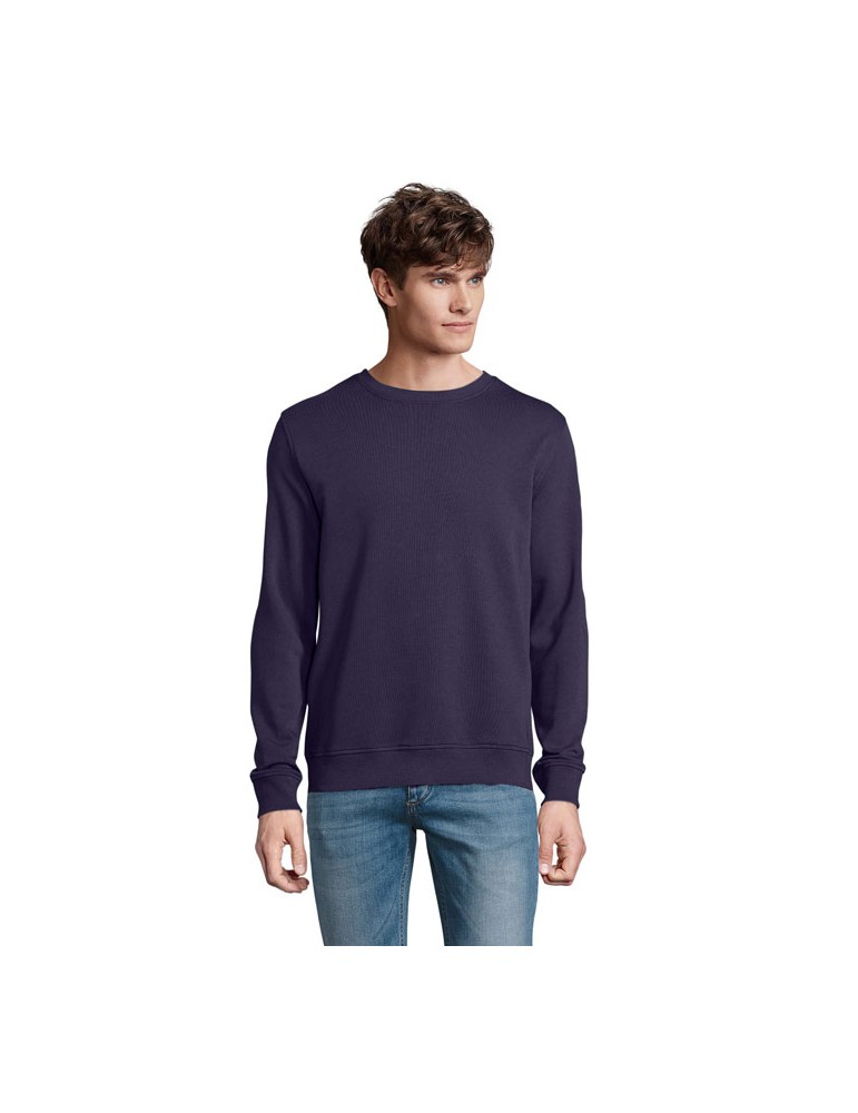 Sweat Unisexe - Coton Bio et Polyester Recyclé Personnalisé COMET pas cher