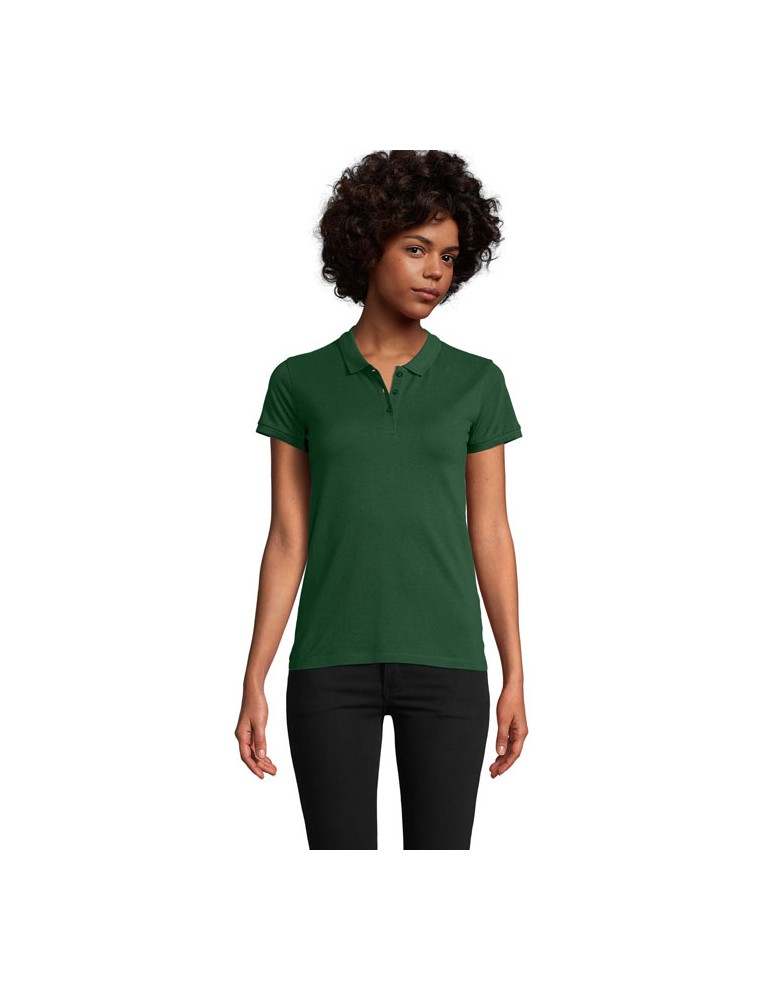 Polo PLANET WOMEN - 100% Coton Bio Personnalisé pas cher