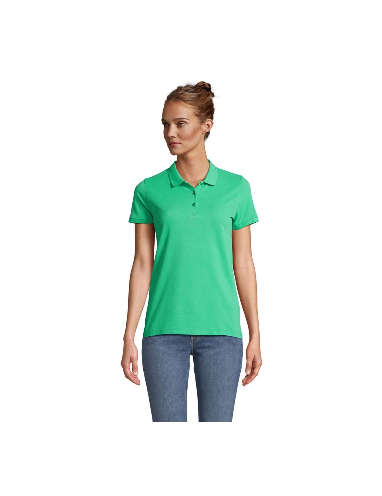 Polo PLANET WOMEN - 100% Coton Bio Personnalisé pas cher