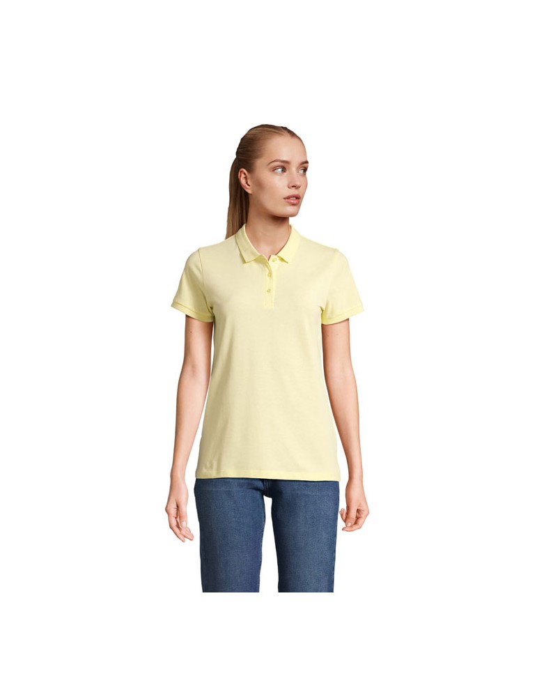 Polo PLANET WOMEN - 100% Coton Bio Personnalisé pas cher