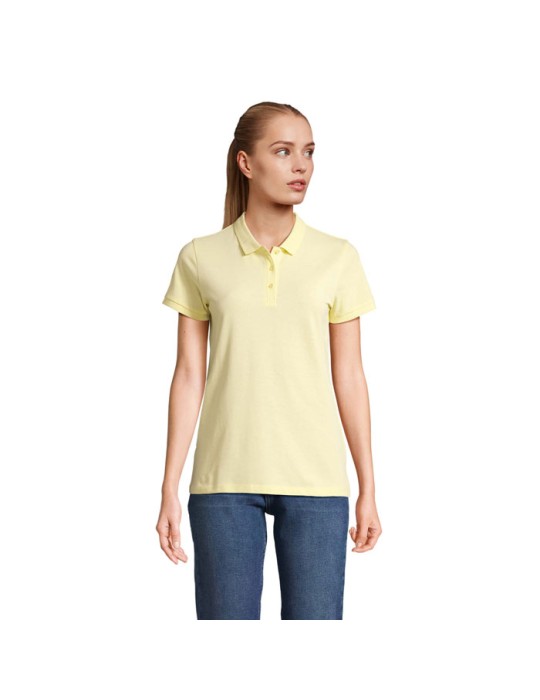 Polo PLANET WOMEN - 100% Coton Bio Personnalisé pas cher