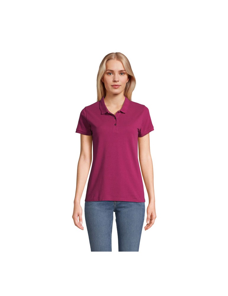 Polo PLANET WOMEN - 100% Coton Bio Personnalisé pas cher
