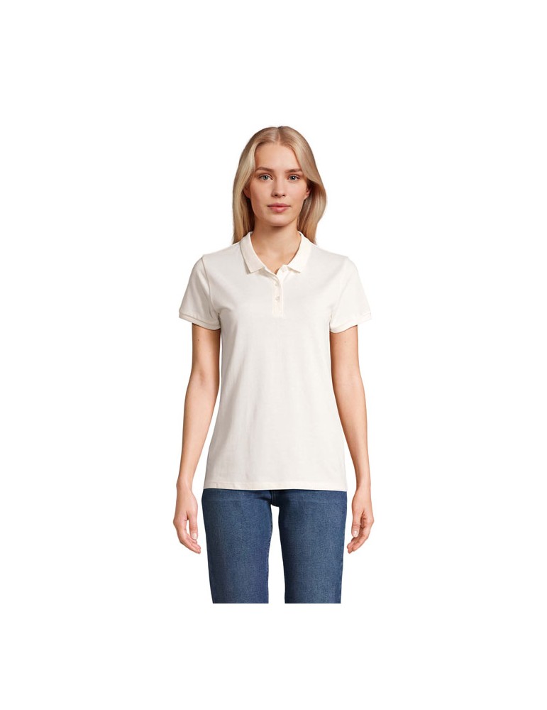 Polo PLANET WOMEN - 100% Coton Bio Personnalisé pas cher