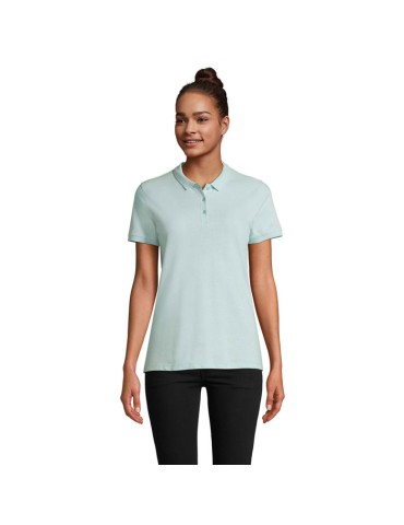 Polo PLANET WOMEN - 100% Coton Bio Personnalisé pas cher