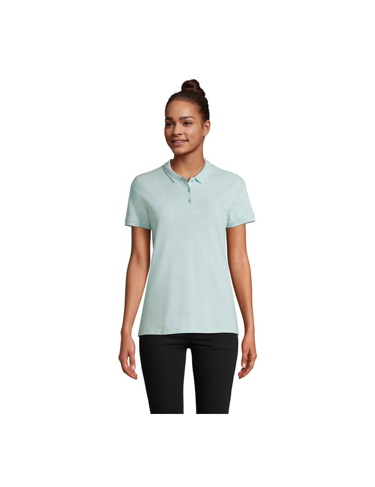 Polo PLANET WOMEN - 100% Coton Bio Personnalisé pas cher