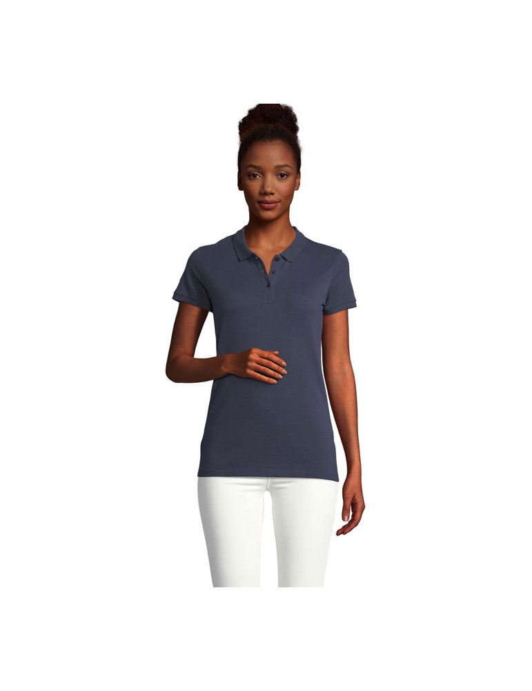 Polo PLANET WOMEN - 100% Coton Bio Personnalisé pas cher