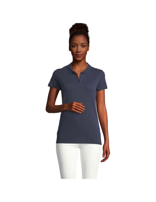 Polo PLANET WOMEN - 100% Coton Bio Personnalisé pas cher