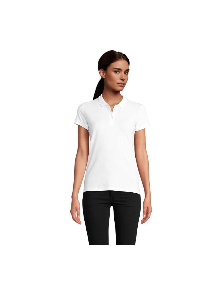 Polo PLANET WOMEN - 100% Coton Bio Personnalisé pas cher