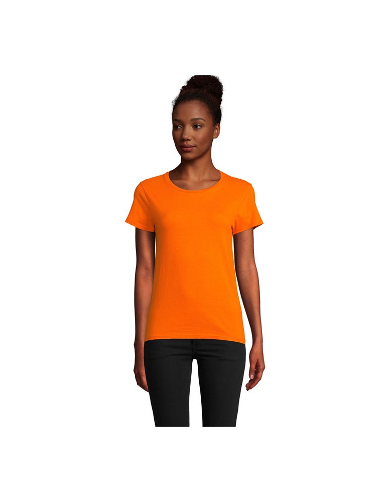 T-shirt Femme Personnalisé PIONEER 175g - 100% Coton Bio pas cher