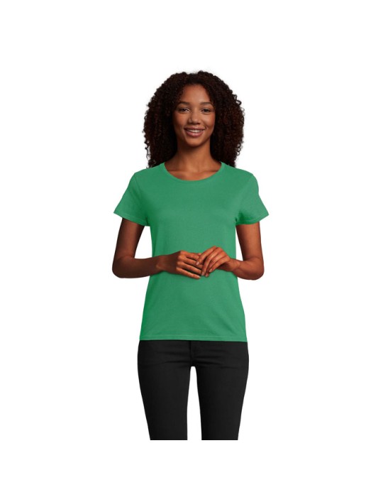 T-shirt Femme Personnalisé PIONEER 175g - 100% Coton Bio pas cher