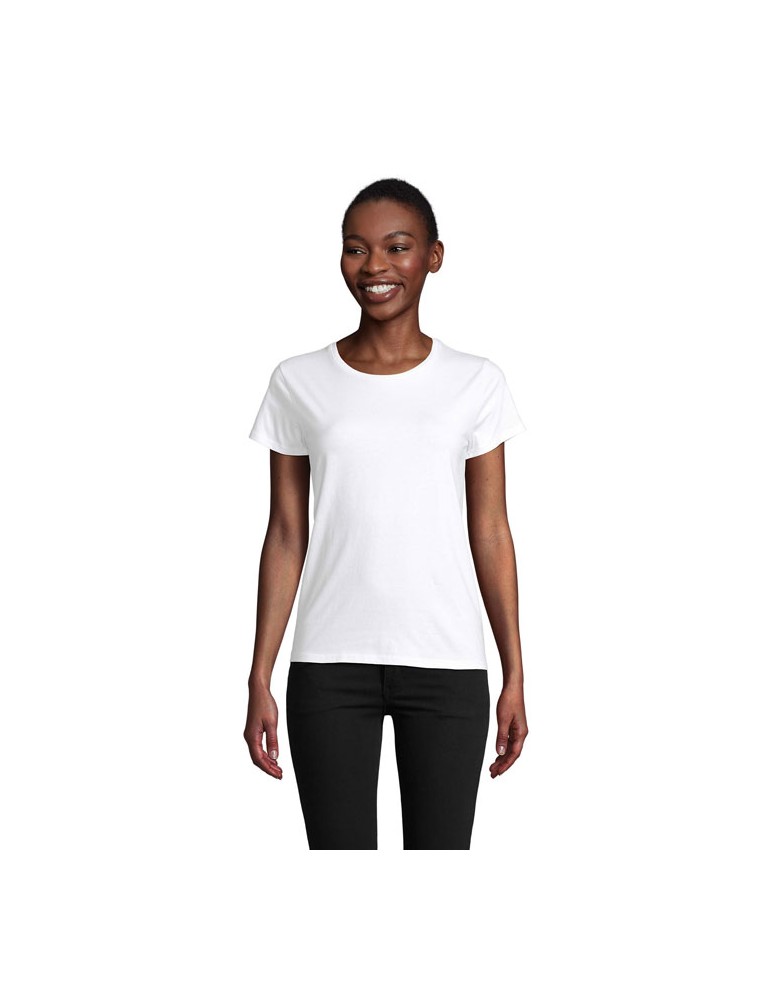 T-shirt Femme Personnalisé PIONEER 175g - 100% Coton Bio pas cher