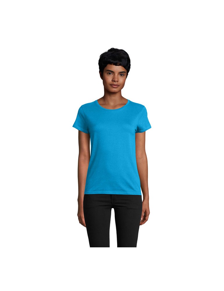 T-shirt Femme Personnalisé PIONEER 175g - 100% Coton Bio pas cher