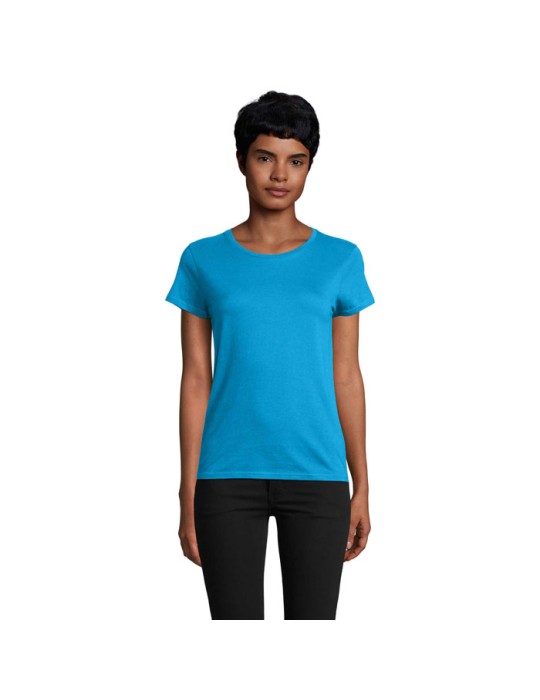 T-shirt Femme Personnalisé PIONEER 175g - 100% Coton Bio pas cher