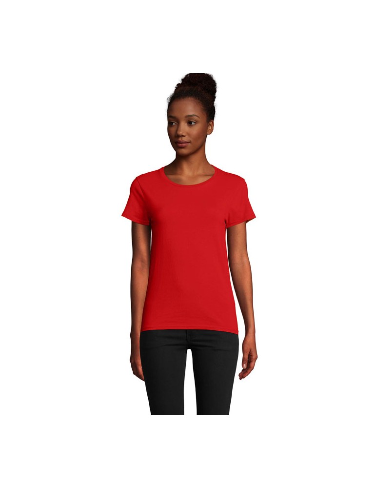 T-shirt Femme Personnalisé PIONEER 175g - 100% Coton Bio pas cher