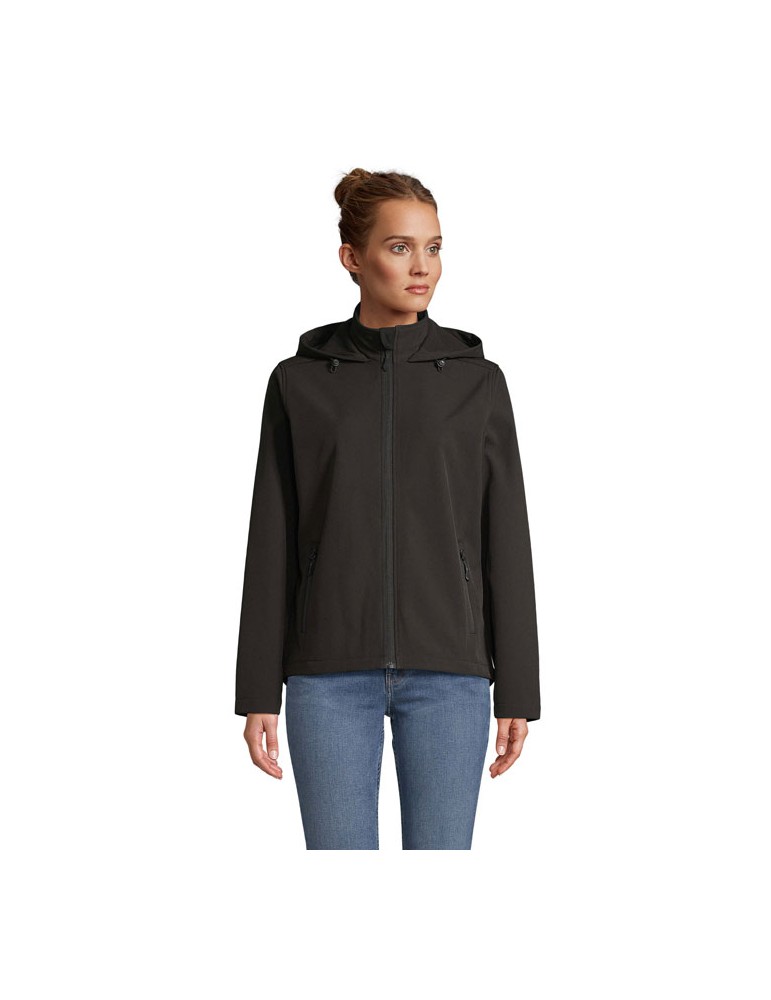 RACE HOODED WOMEN VESTE