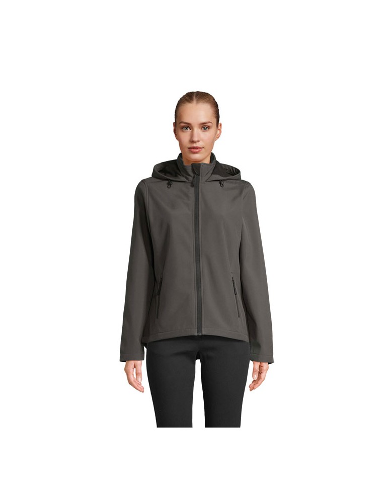 RACE HOODED WOMEN VESTE