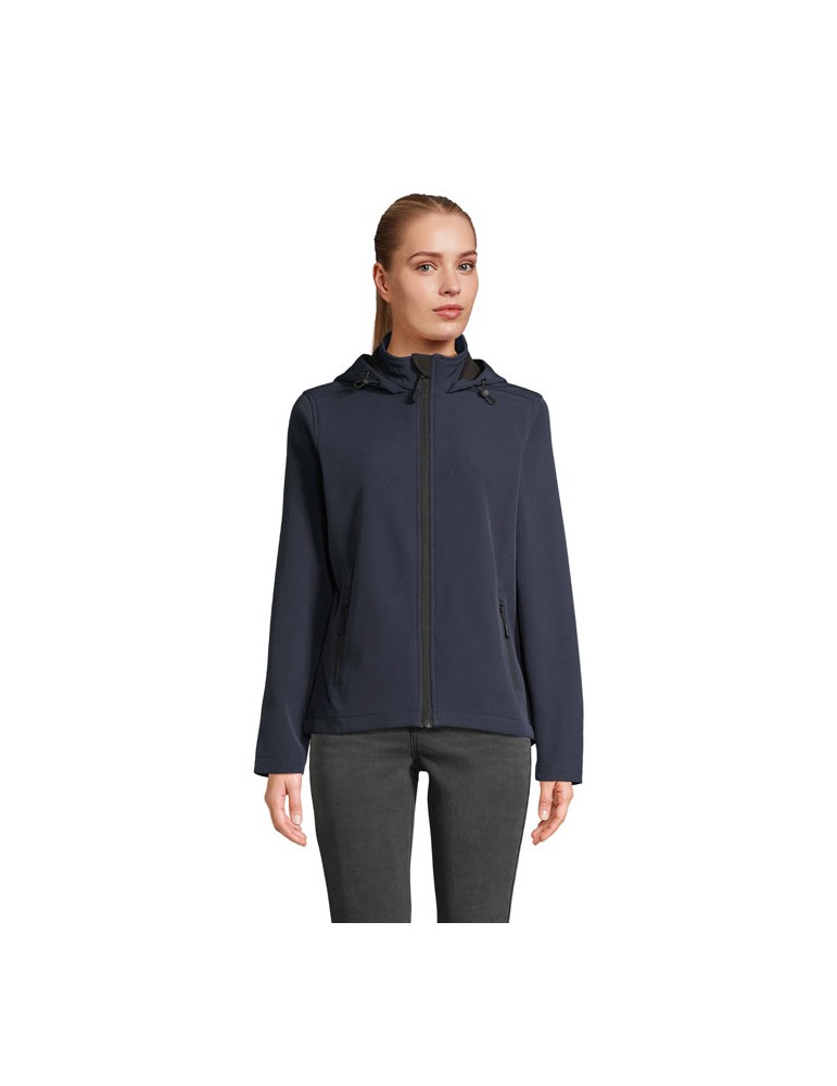 RACE HOODED WOMEN VESTE