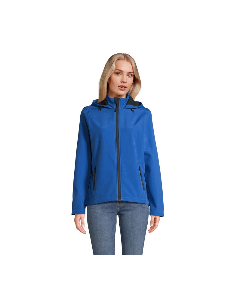 RACE HOODED WOMEN VESTE