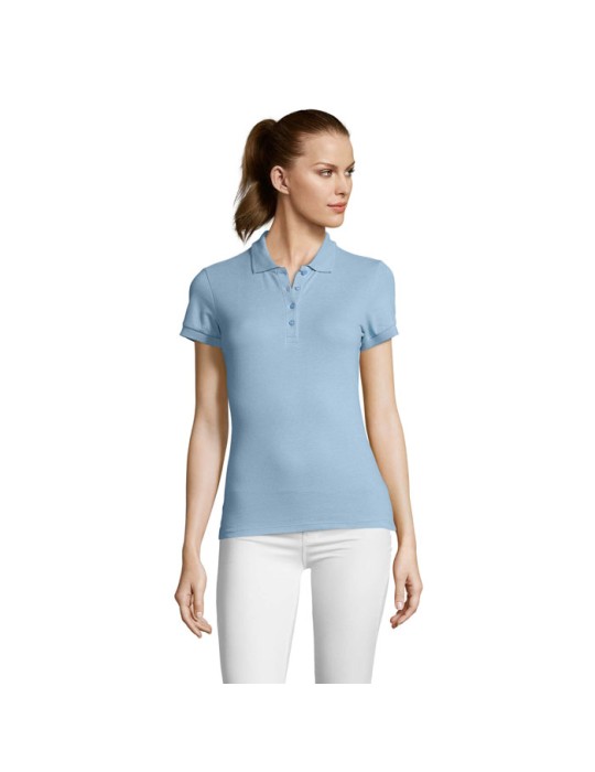 Polo Femme PASSION en Coton - Objets Publicitaires