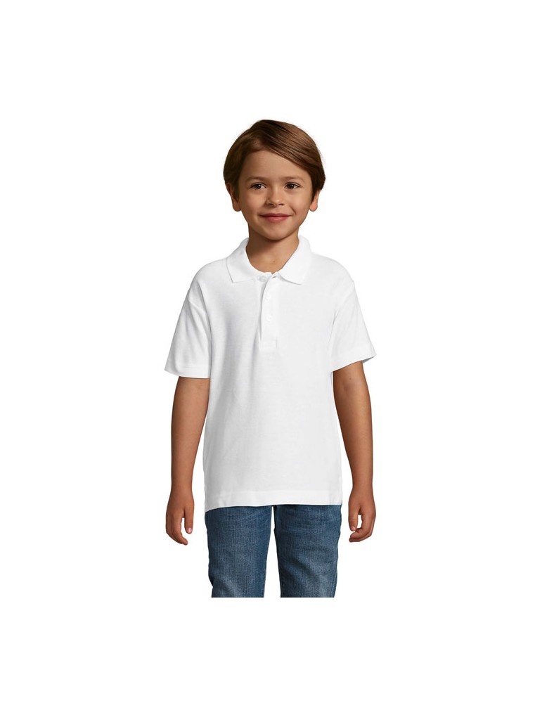 Polo Enfant Personnalisé Summer II Kids - 100% Coton pas cher
