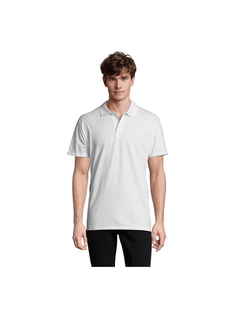 Polo Homme SPRING II 210g - Style et Qualité Personnalisé pas cher