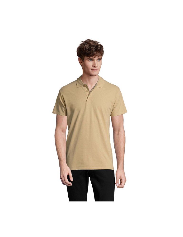 Polo Homme SPRING II 210g - Style et Qualité Personnalisé pas cher