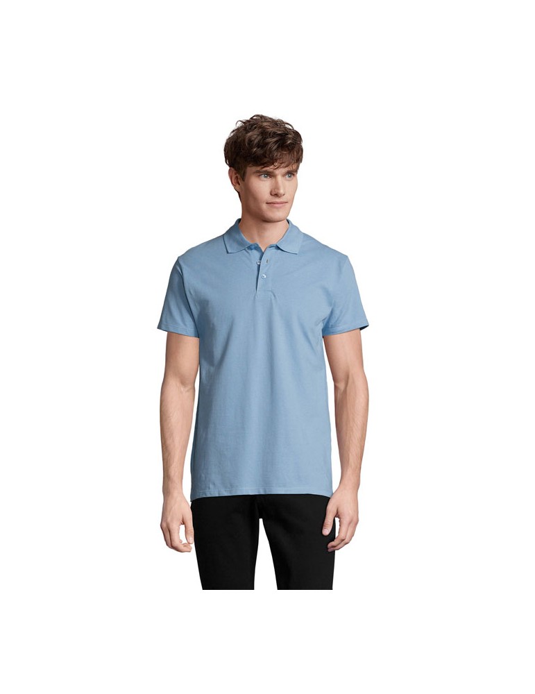 Polo Homme SPRING II 210g - Style et Qualité Personnalisé pas cher