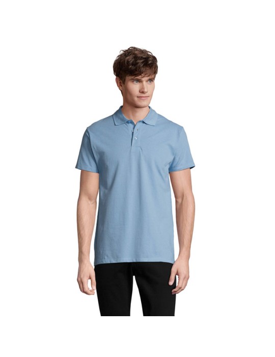 Polo Homme SPRING II 210g - Style et Qualité Personnalisé pas cher