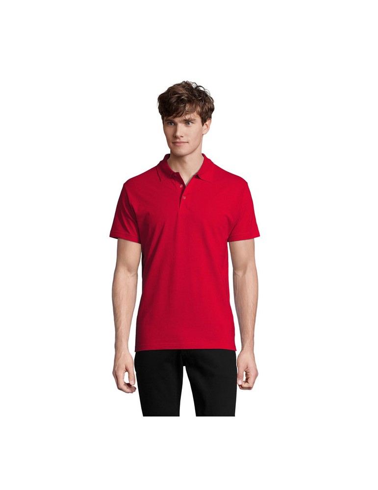 Polo Homme SPRING II 210g - Style et Qualité Personnalisé pas cher